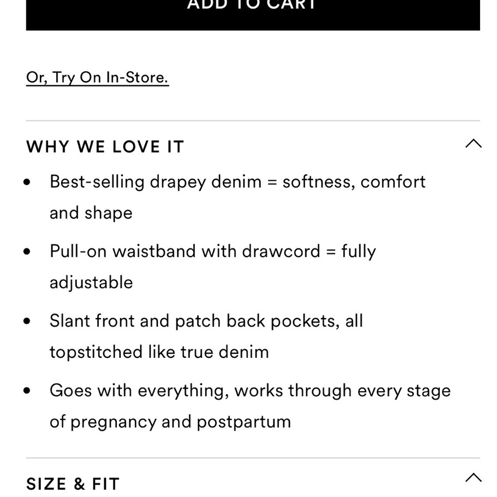 Hatch -The Denim Drawstring Gavin Pants - Picture 10 of 16